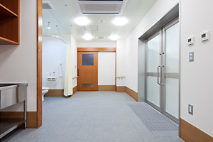脱衣所・浴室入口